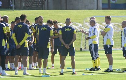 Fenerbahçe günü çift antrenmanla tamamladı