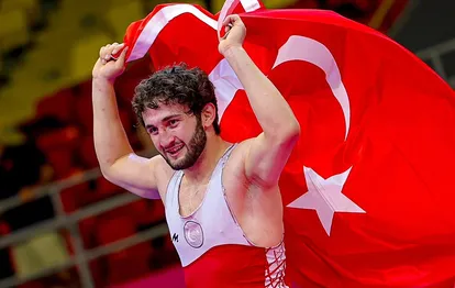 Milli güreşçilerden Kuzey Makedonya'da 3 madalya
